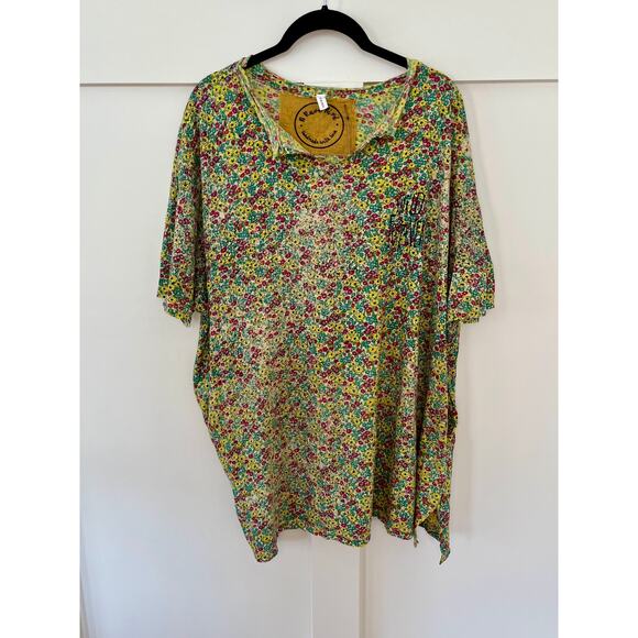 a rare bird Tops - A Rare Bird Wild Forever Tattered T-Shirt Size Small